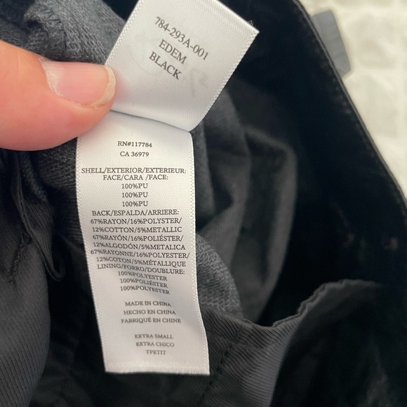 Rails Edem black faux leather midi skirt - Picture 14 of 14